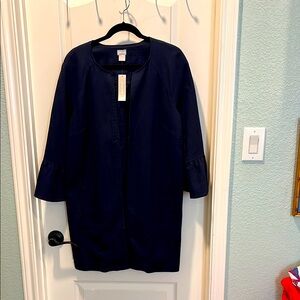 Chico's Classic Navy Topper Jacket